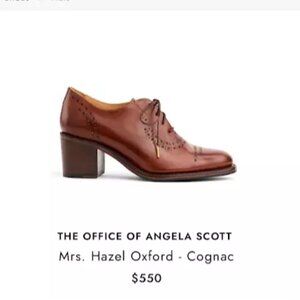 The Office of Angela Scott Mrs. Hazel Oxford  38 / 8 Cognac